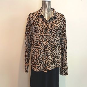 Kensie Leopard Print Top